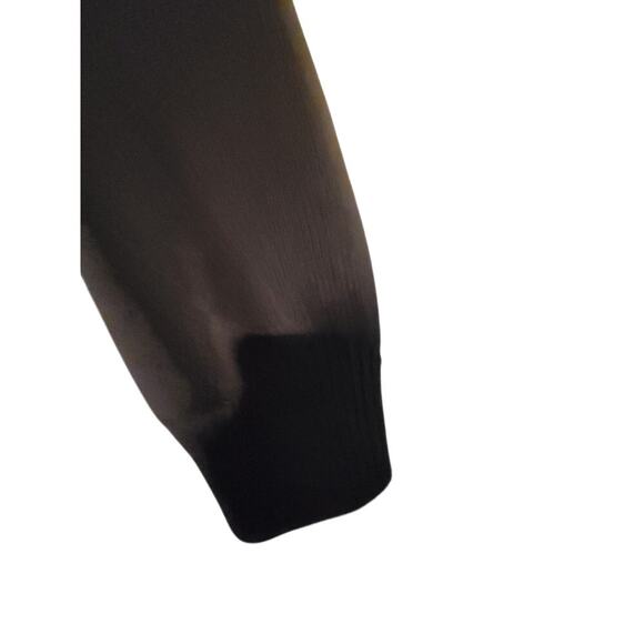 INC International Concepts Jacket Men's Bomber XL Mock Neck Black Y2k Preppy - Picture 13 of 14